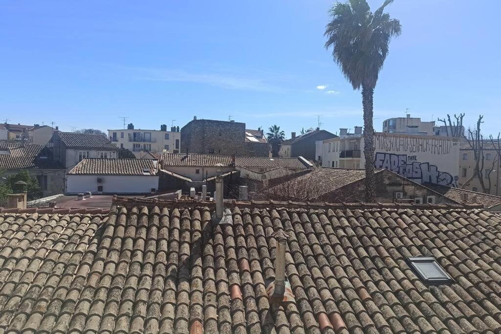 60 M² Deux Chambres Centre Ville Montpellier Kültér fotó